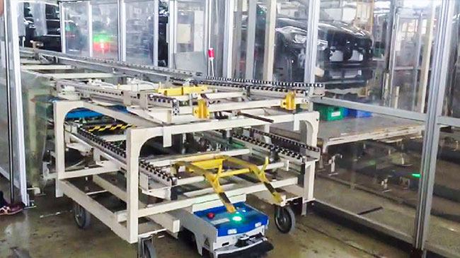 Дифференциал управляя автоматизацией склада АГВ, сбережениями транспортной системы АГВ трудовыми