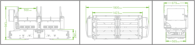 Тип магнитной ленты АГВ тоннеля Омни стыковка тоннеля дирекционной автоматическая с платформой ролика