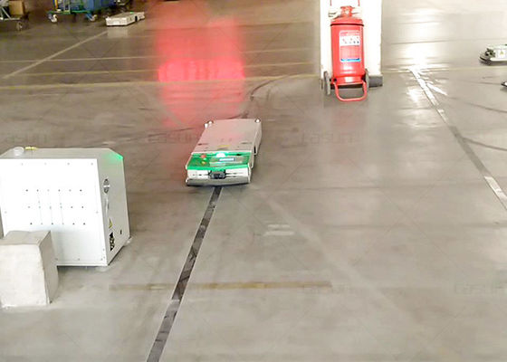 Unmanned Intelligent AGV Mobile Unidirectional Magnetic Tape Lurking Type for Home Appliance Industry